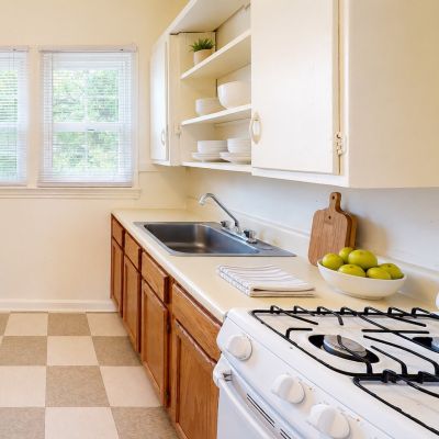 Audubon Kitchen staged