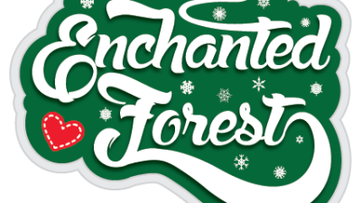 Enchanted Forest Logo Outside Tag