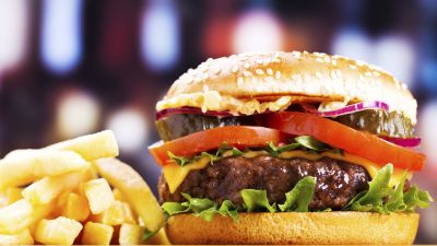 Hamburger purchased