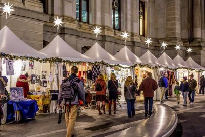 1 Made in Philadelphia Holiday Market Shoppers