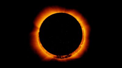Annular solareclipse hinode