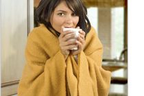 Cold woman