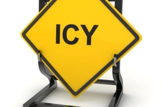 Icy sign