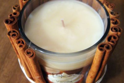 Diy candle decor
