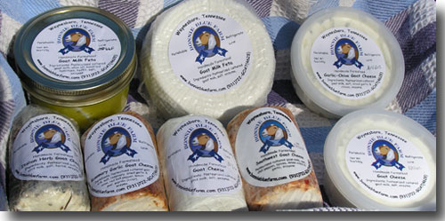 local goat cheese