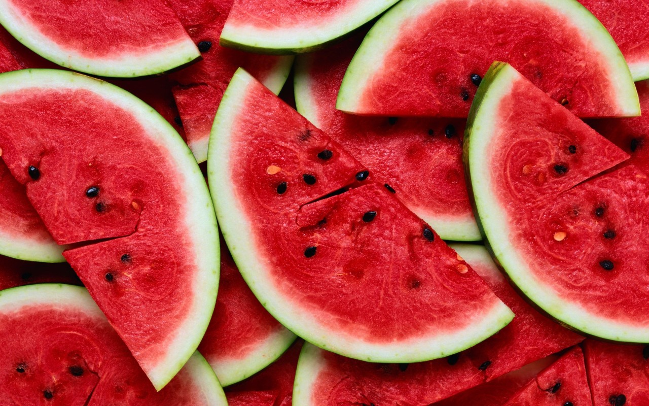 Healthy, yummy watermelon!