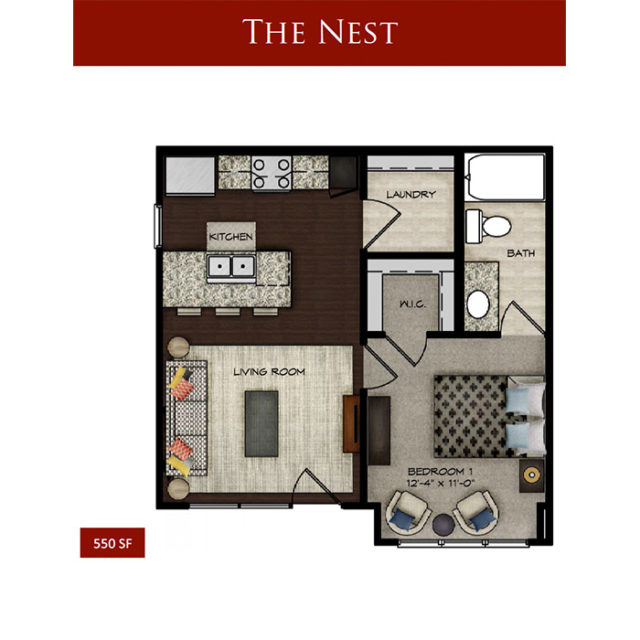The Nest Floorplan