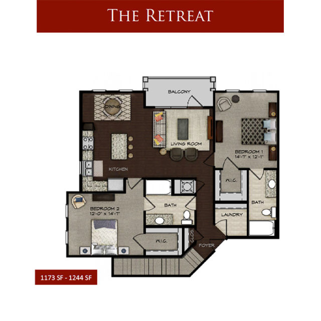 The Retreat Floorplan